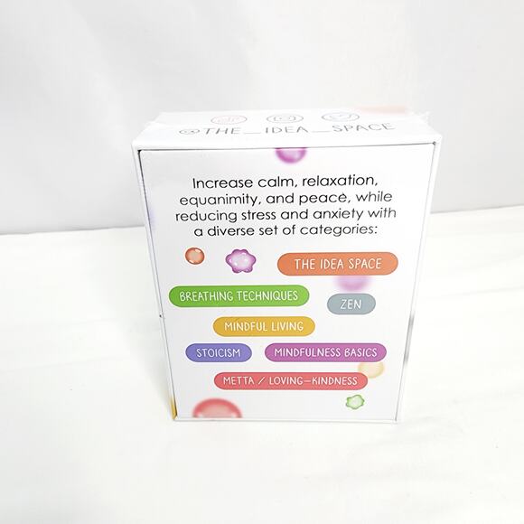 100 Daily Meditation Cards- stress - anxiety- self care- relaxation- calmness - Picture 4 of 10